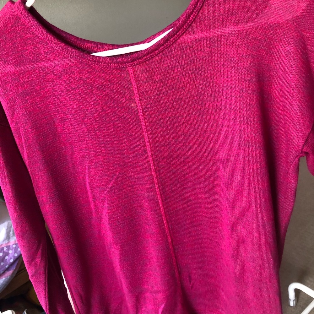 Pink Long Sleeve Sweater